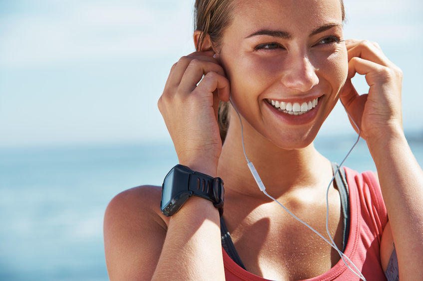 She has the perfect playlist lined up for this run